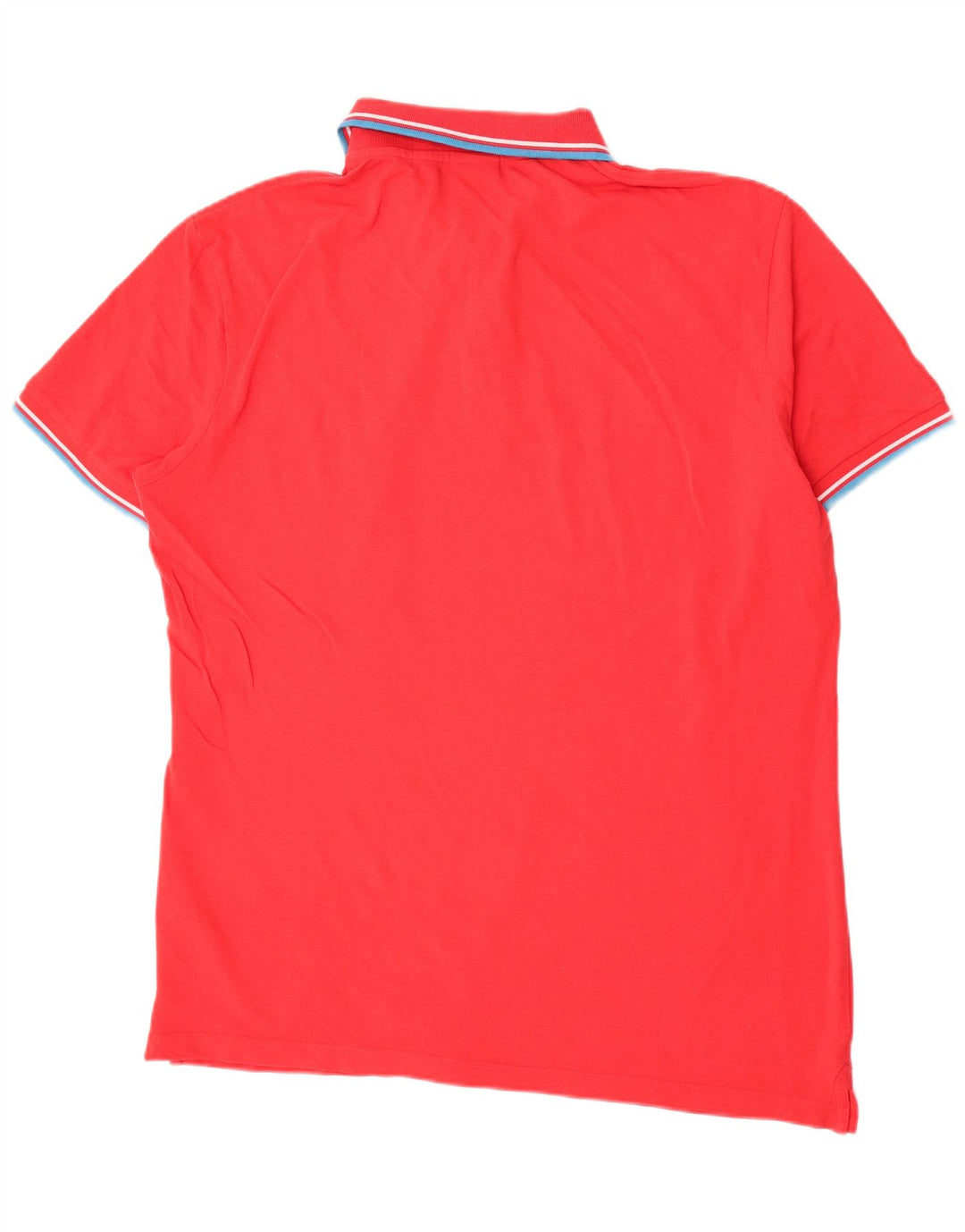 Diadora Herren Poloshirt 3XL Rote Baumwolle
