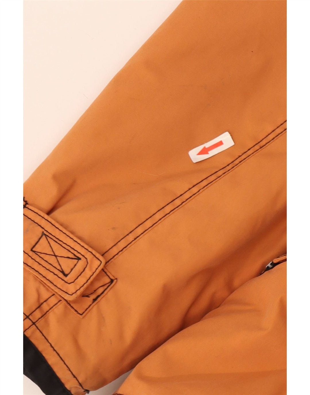 Vintage Herren Kapuzen-Windbreakerjacke UK 40 Large Orange