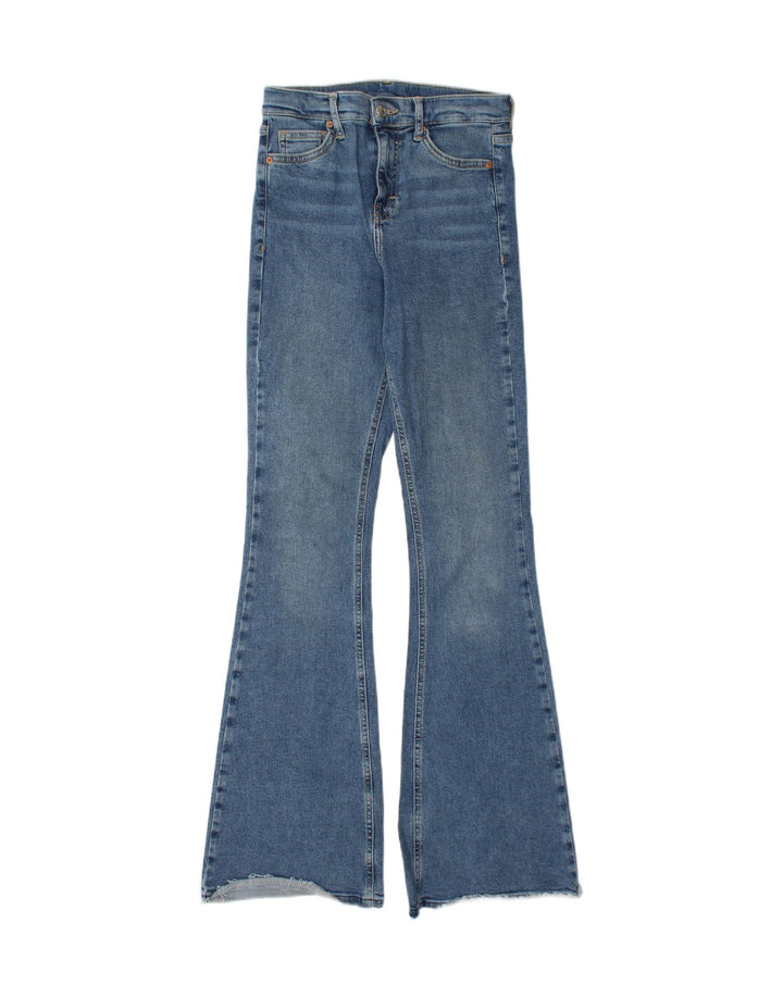 TOPSHOP Womens Flared Jeans  W26 L32 Blue Cotton Vintage Topshop and Second-Hand Topshop from Messina Hembry 