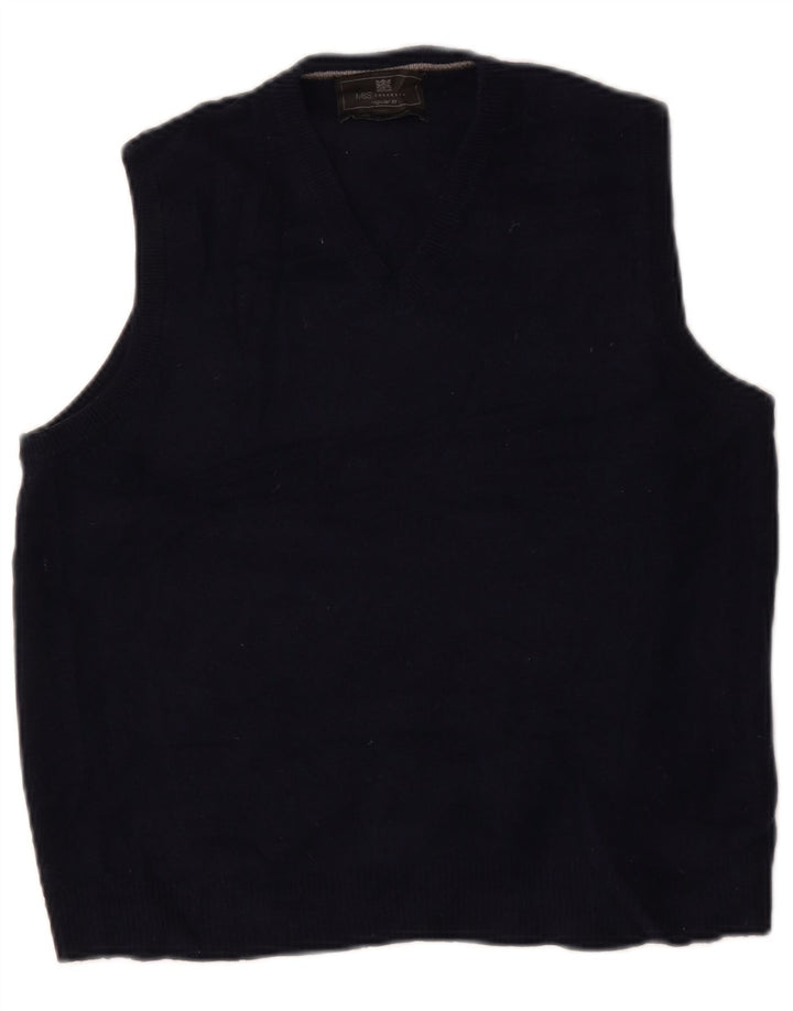 Marks & Spencer Damen-Tanktop mit regulärer Passform, Größe M, Marineblau
