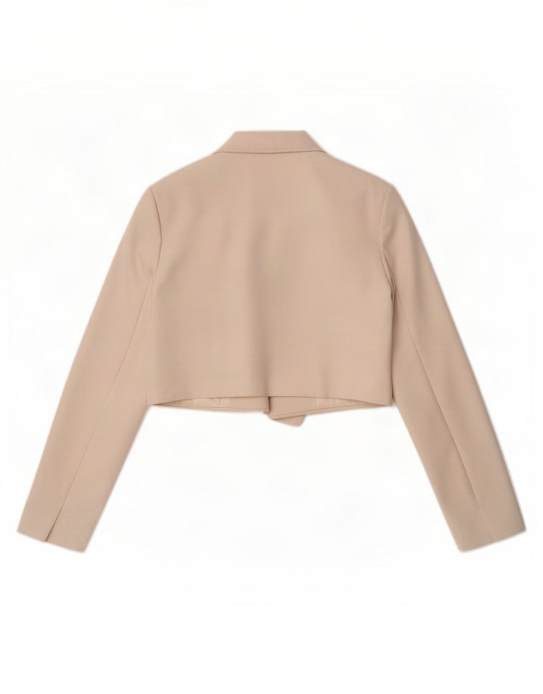 Offene Bolero-Jacke für Damen von Zara UK 16 Large Off White Polyester