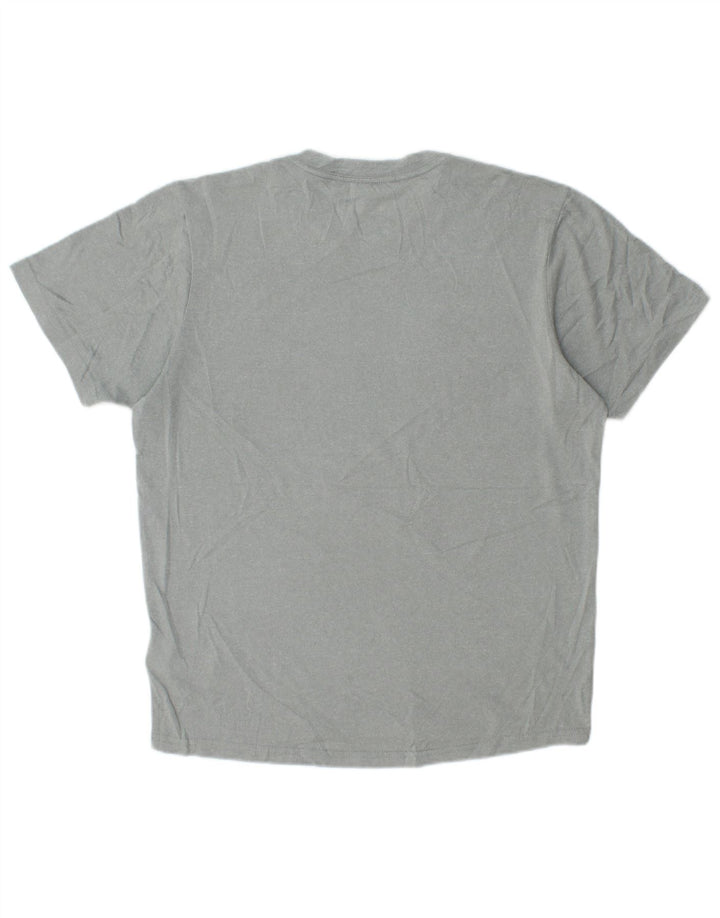 The North Face Herren T-Shirt Top Small Grau Polyester