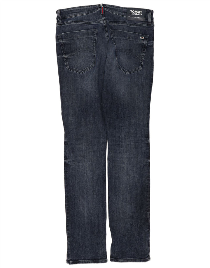 Tommy Hilfiger Herren Slim Jeans W32 L32 Blau