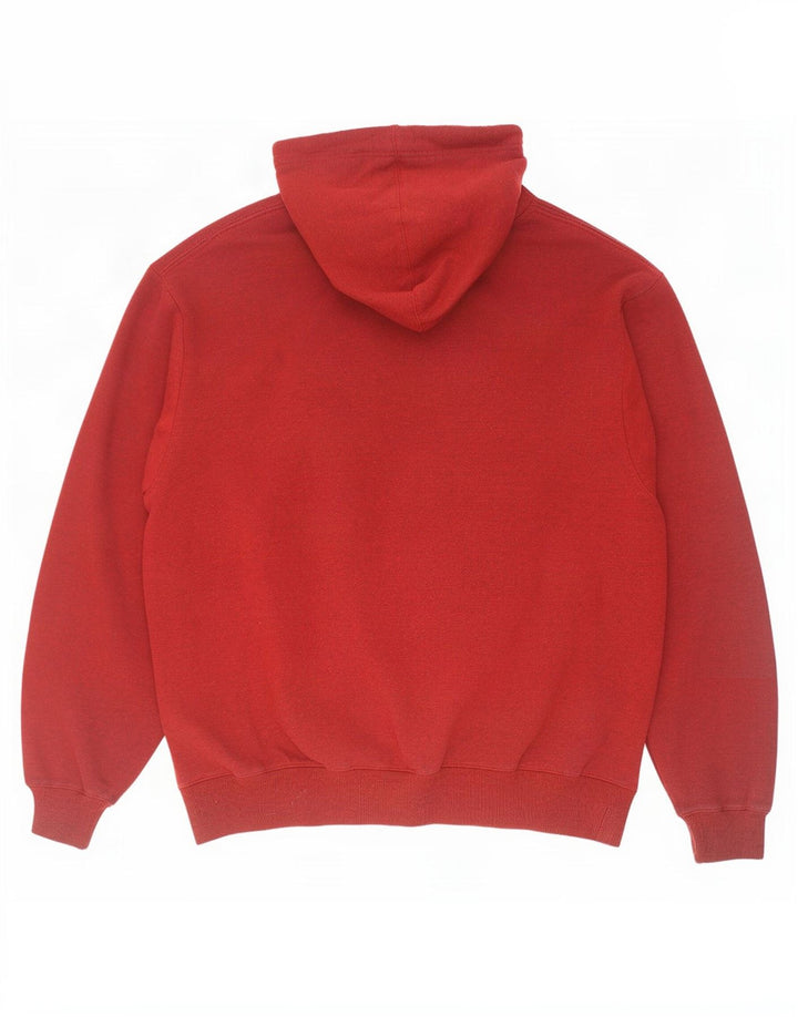 Champion Herren Kapuzenpullover XL aus roter Baumwolle