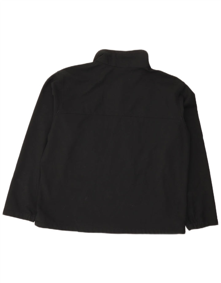 Columbia Herren-Trainingsanzug-Top-Jacke XL, schwarzes Polyester
