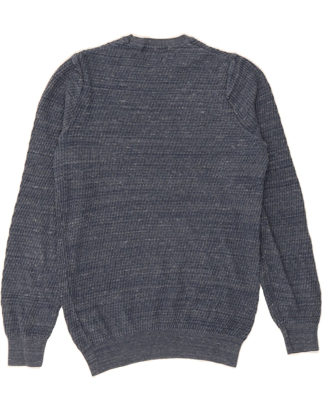 MARKS & SPENCER Womens Crew Neck Jumper Sweater UK 10 Small Navy Blue Vintage Marks & Spencer and Second-Hand Marks & Spencer from Messina Hembry 