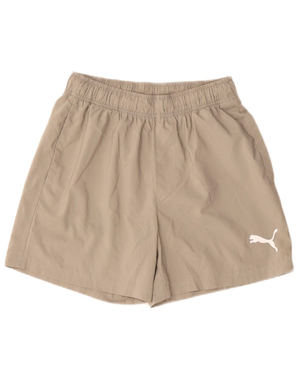 Puma Damen Sportshorts Small Beige Polyester