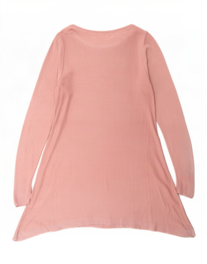 Marks & Spencer Damen Tunikakleid UK 10 Small Rosa Acryl