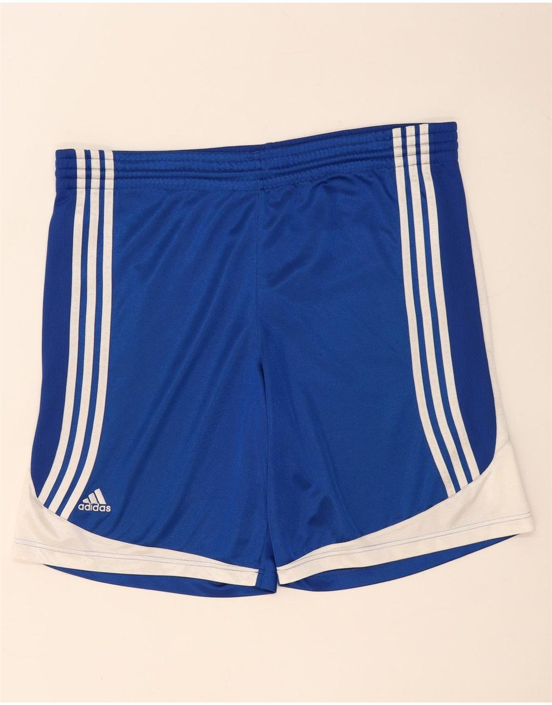 Adidas Herren Climalite Sportshorts, großes blaues Farbblock-Polyester