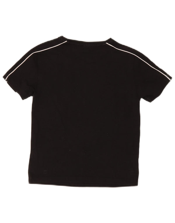 Puma T-Shirt für Jungen, 9–10 Jahre, XS, schwarze Baumwolle