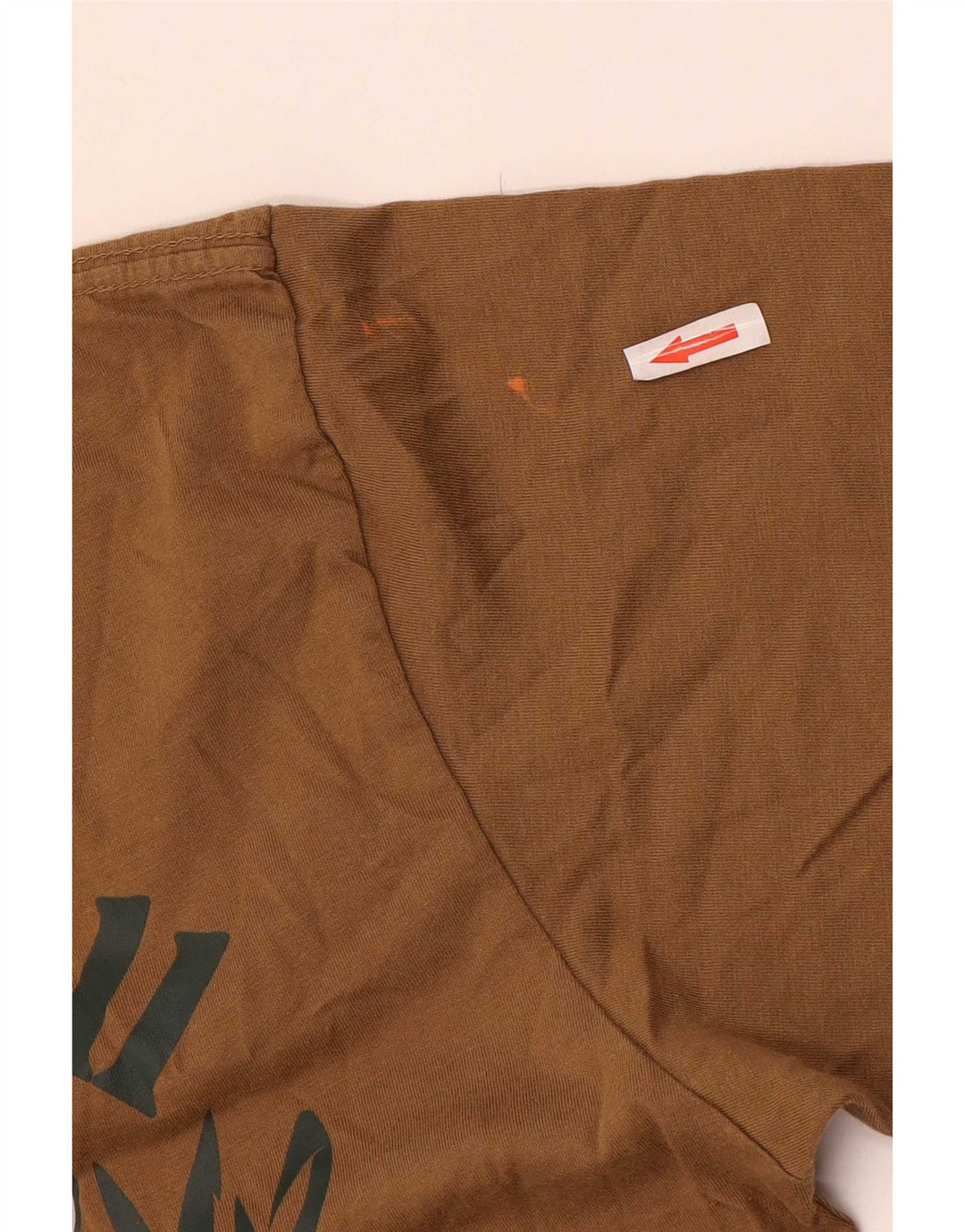 Vans Herren-T-Shirt mit klassischer Passform, mittelbeigefarbener Baumwolle