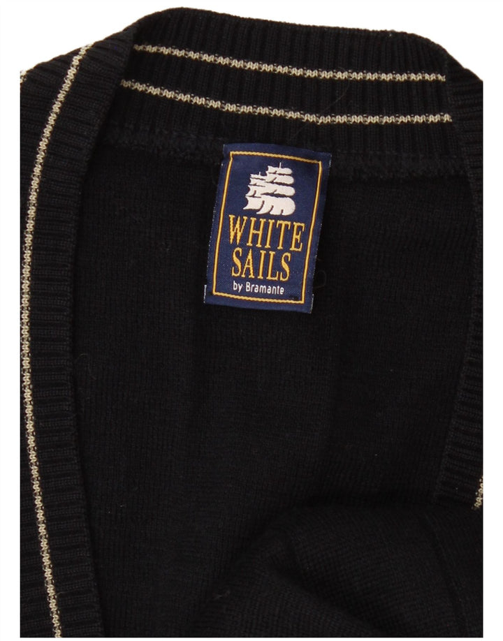 White Sails Herren Bramante Cardigan Pullover XL Marineblau