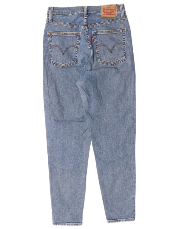 Levi's Damen High Waist Tapered Jeans W26 L27 Blaue Baumwolle