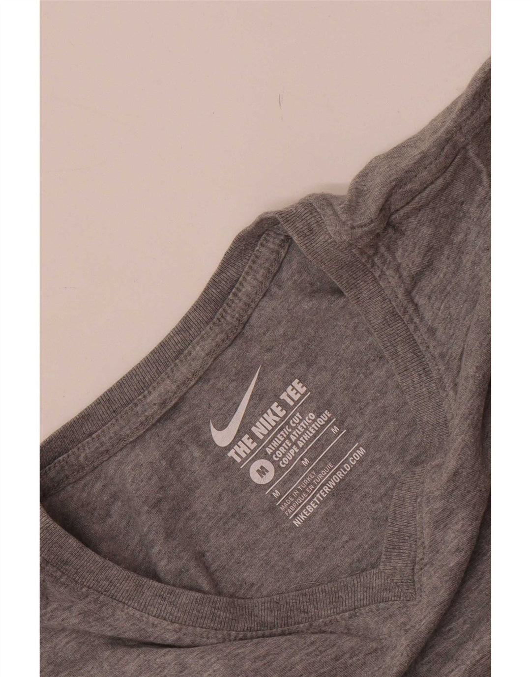 Nike Herren T-Shirt Top Mittelgrau