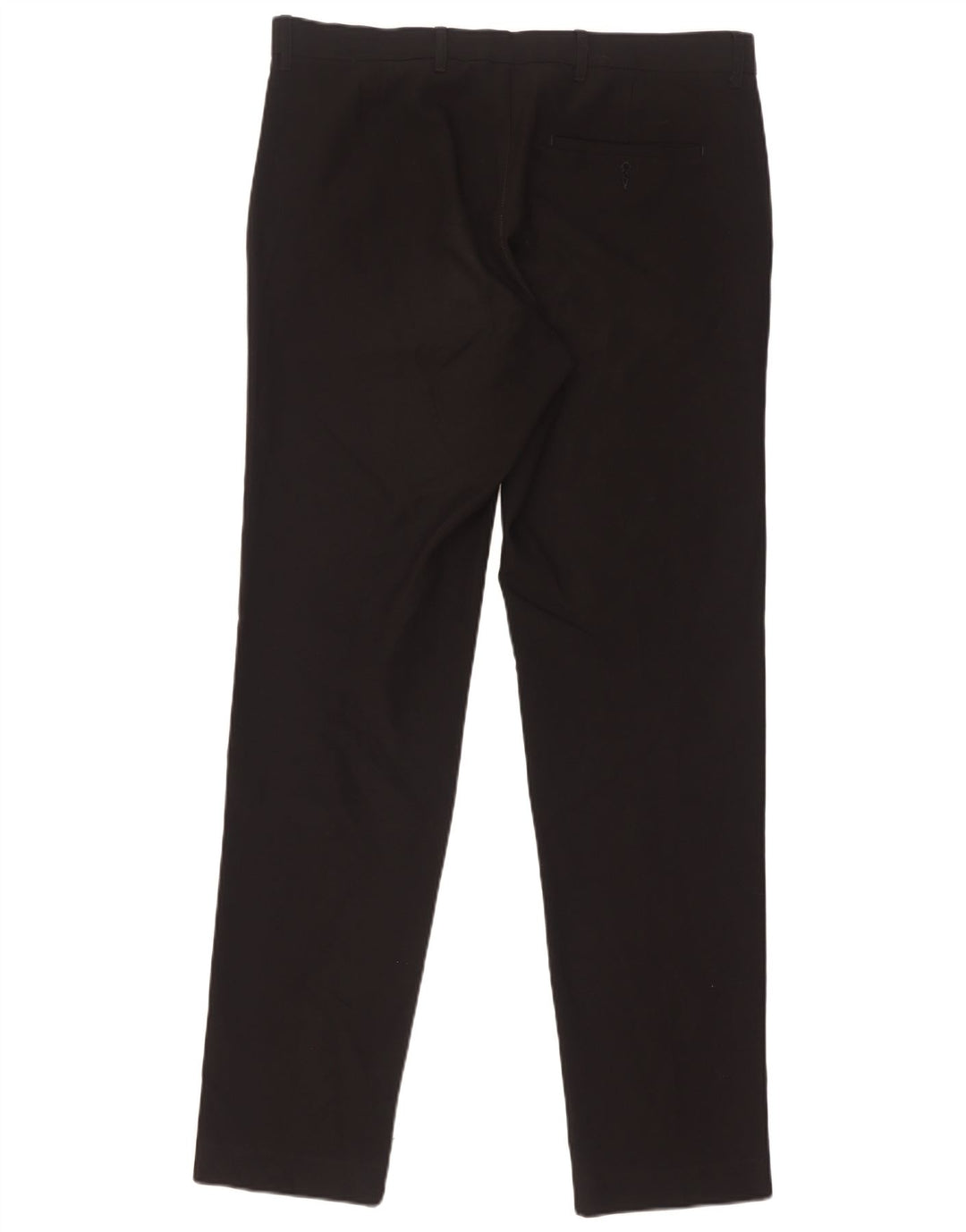 Marks & Spencer Herren Slim Chinohose W34 L33 Schwarz Polyester