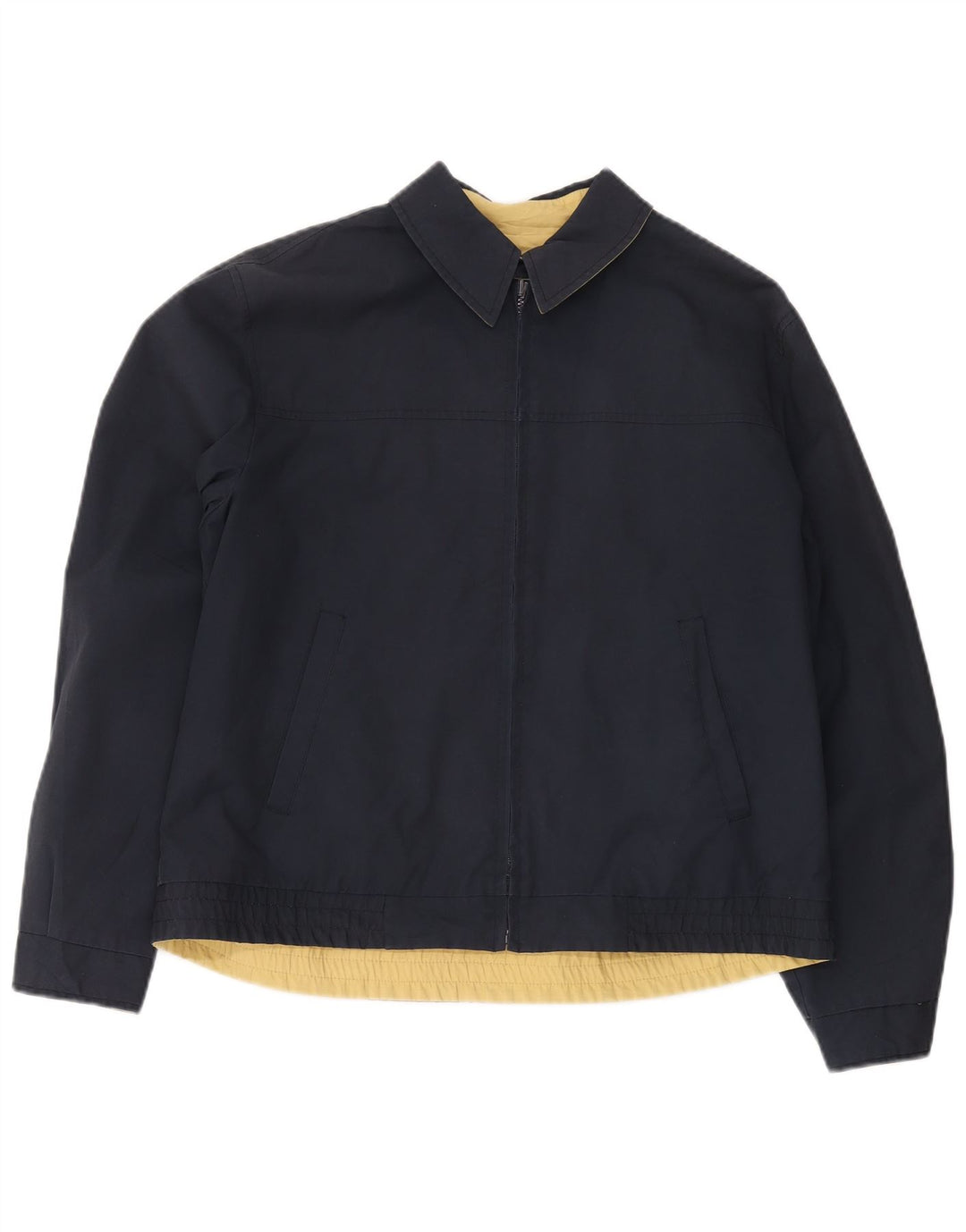 Vintage Herren Bomberjacke UK 38 Medium Marineblau