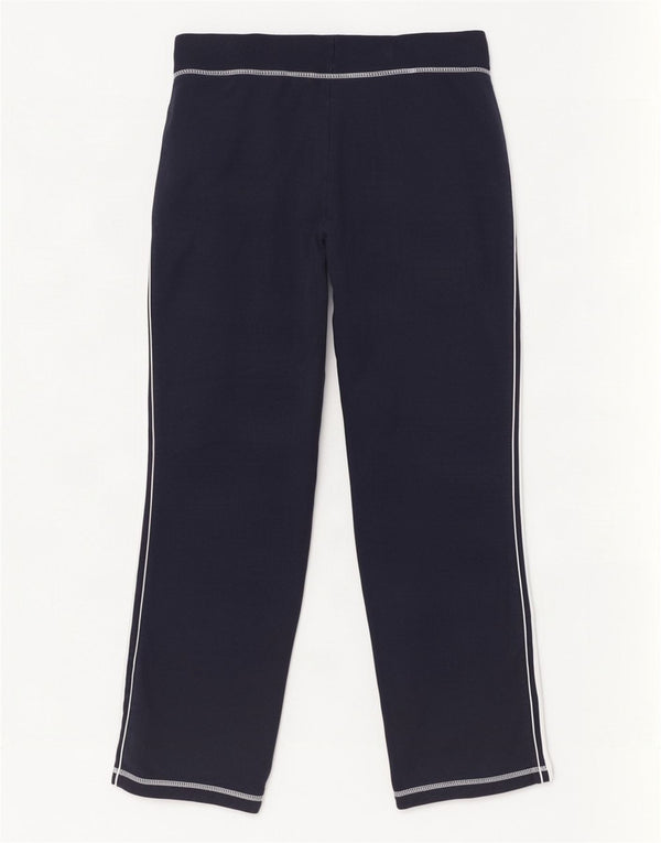 Marks & Spencer Trainingshose für Damen, UK 14, Größe L, Marineblau, Baumwolle