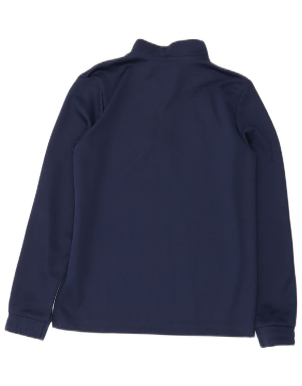 Adidas Jungen Aeroready Zip Neck Pullover Trainingsanzug Top 11-12 Jahre Marineblau