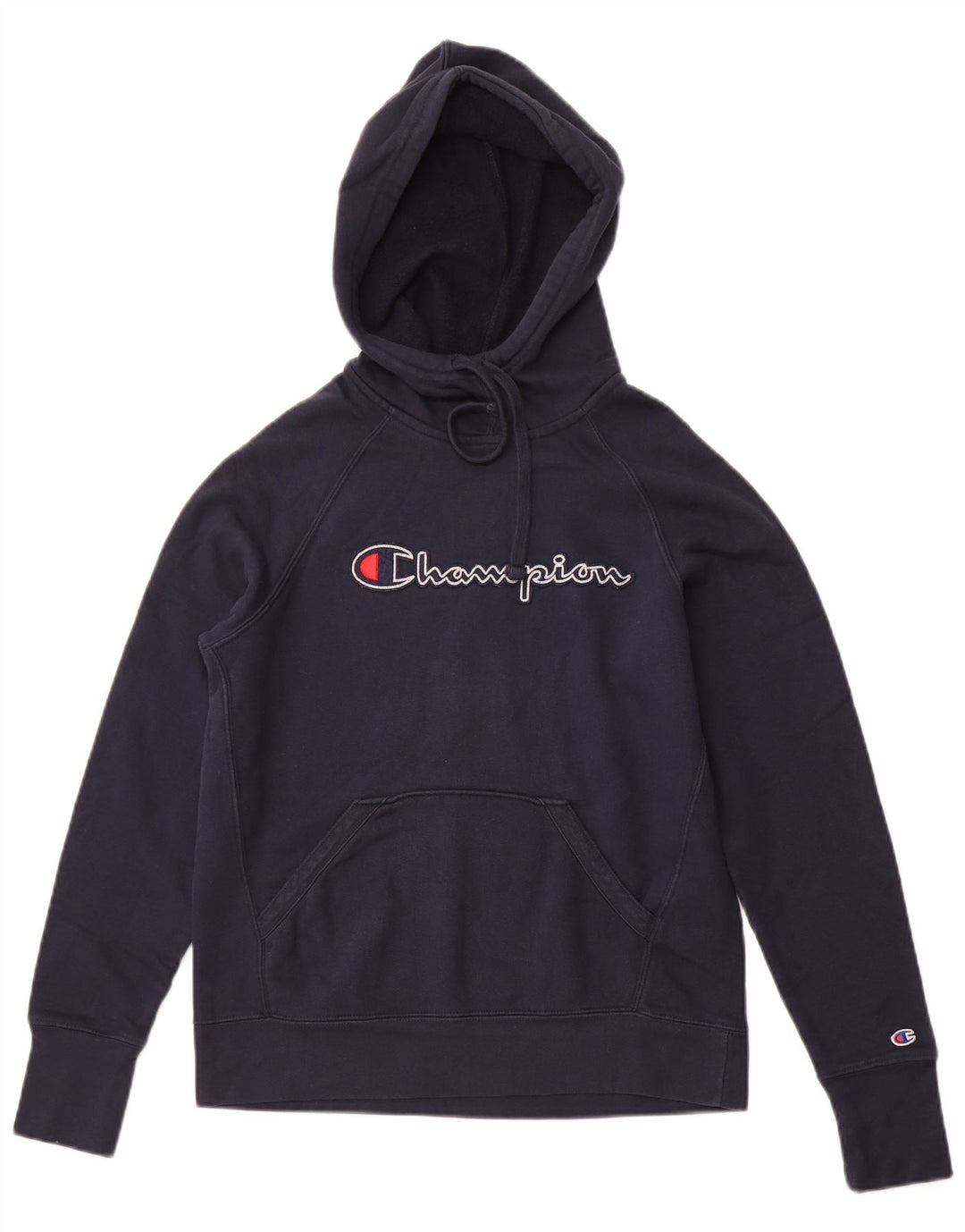 CHAMPION Herren-Kapuzenpullover mit Grafik, Größe S, marineblau, Baumwolle