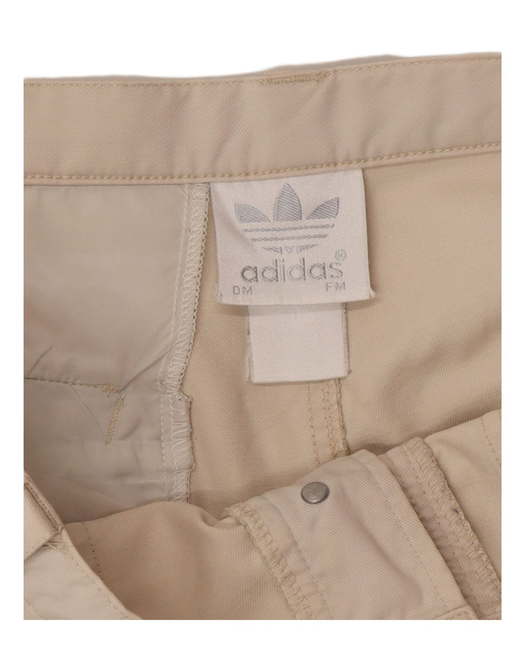 Adidas Herren Cargo Shorts Medium W32 Beige Baumwolle