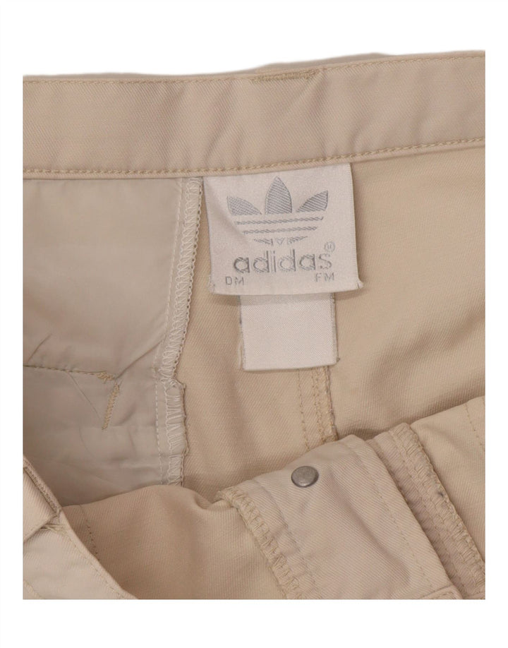 Adidas Herren Cargo Shorts Medium W32 Beige Baumwolle