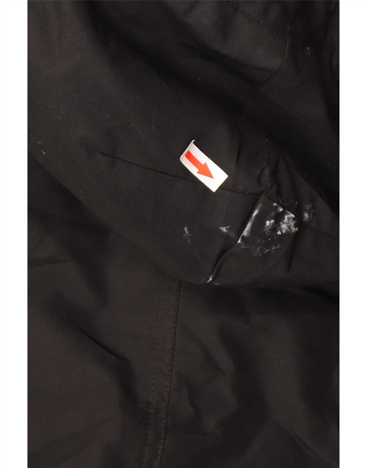 G-Star Herren-Windbreakerjacke mit Kapuze, UK 38, Mittelschwarz, Polyester
