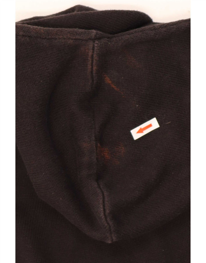 Jack & Jones Herren-Pullover mit Kapuze, groß, aus schwarzer Baumwolle