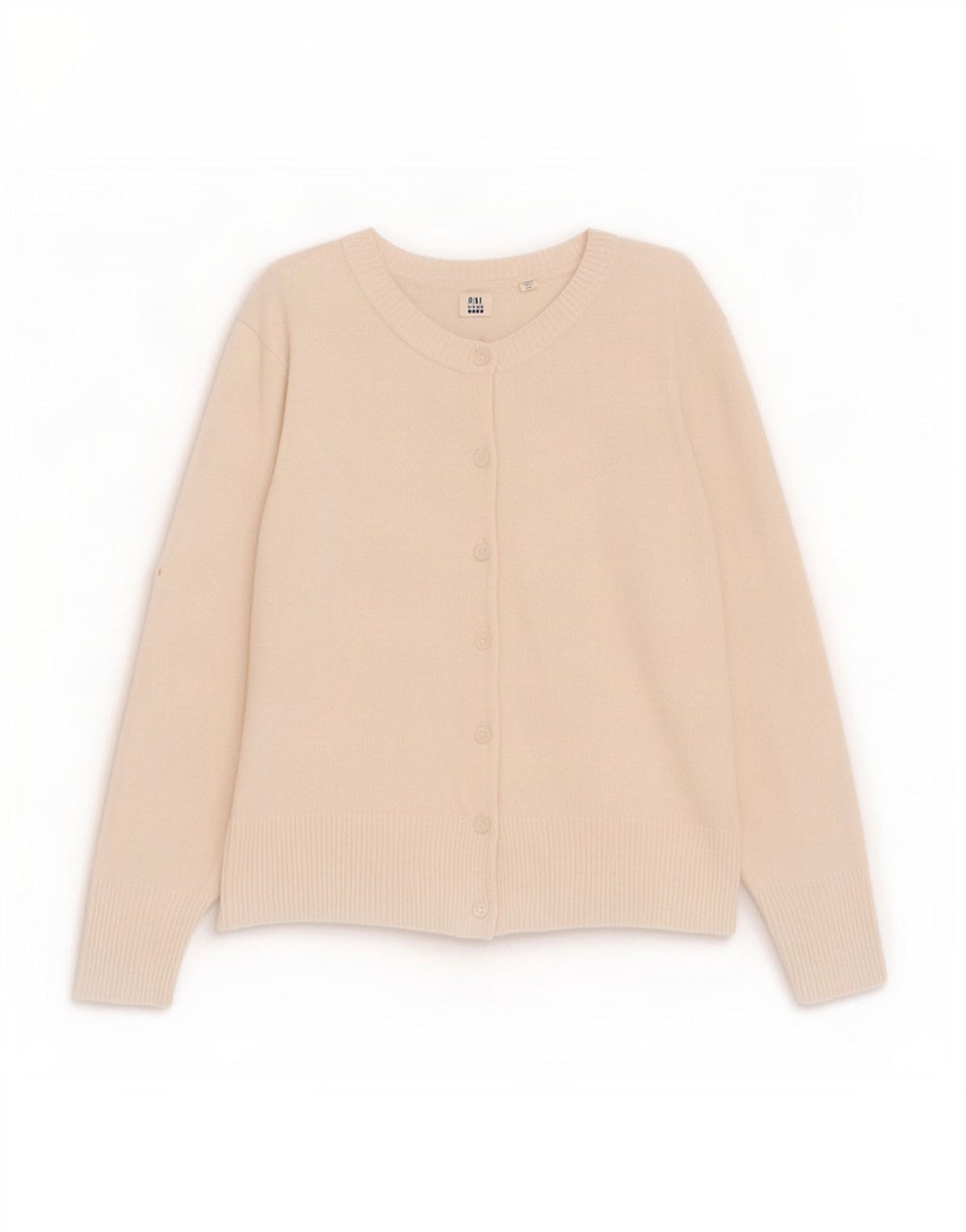 Gap Damen-Cardigan-Pullover UK 10 Small Weiße Baumwolle