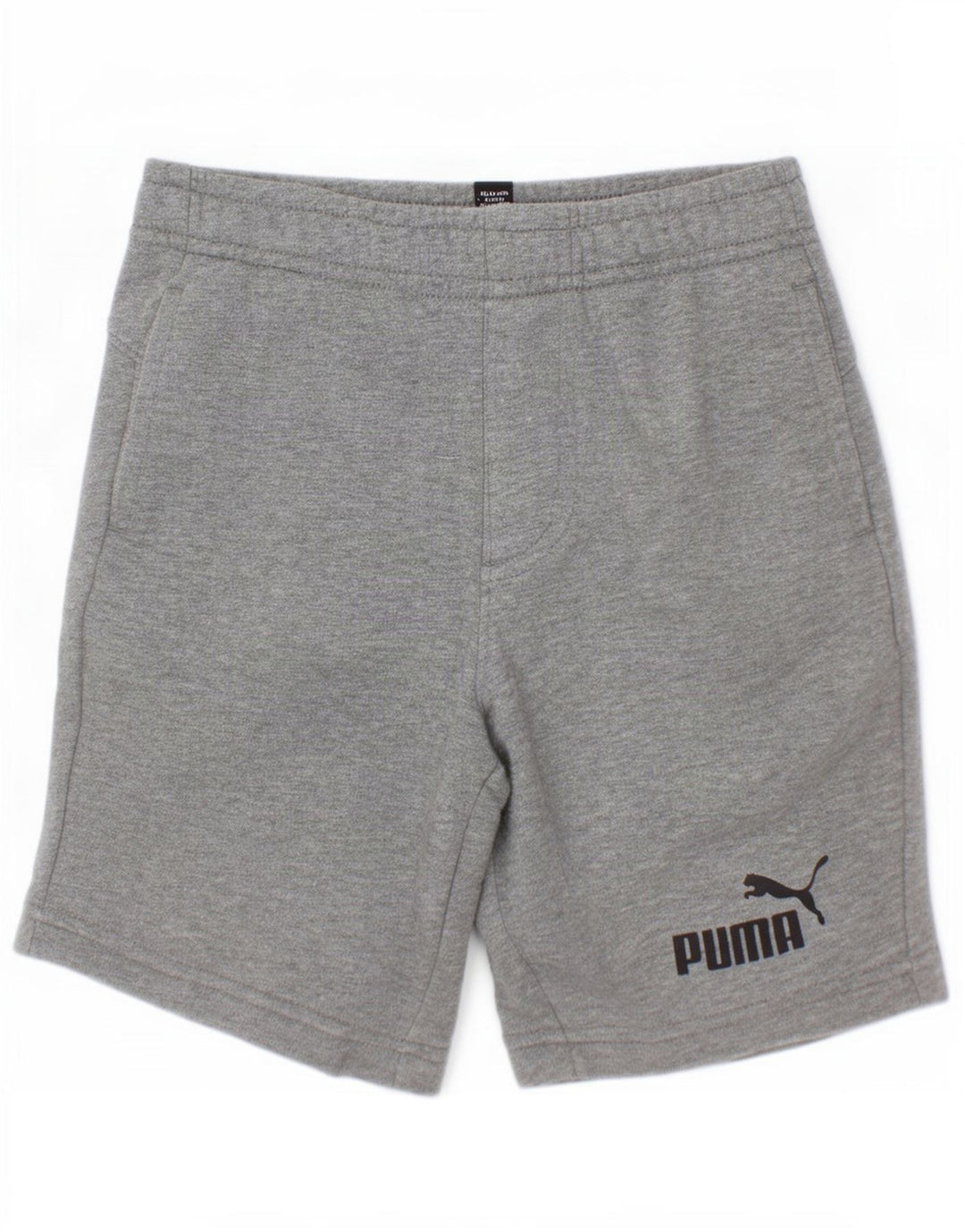 Puma Jungen Sportshorts 7–8 Jahre graue Baumwolle