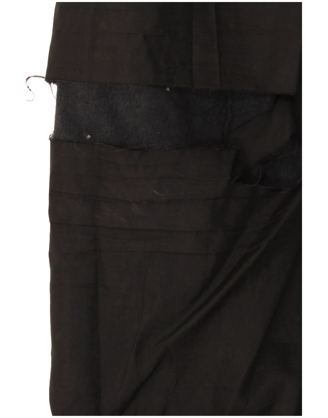 Vintage Damen Lederrock W29 Medium Schwarz