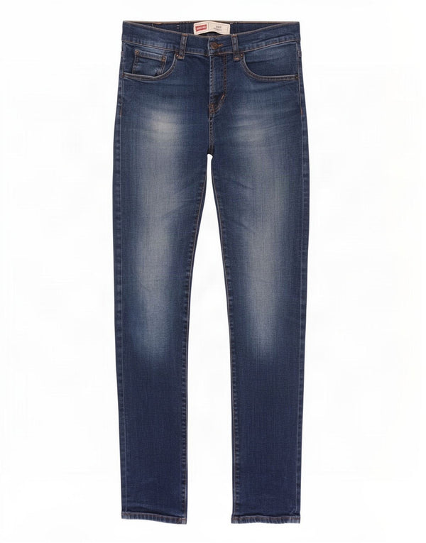 Levi's Jungen 510 Skinny Jeans 15–16 Jahre W32 L32 Marineblaue Baumwolle