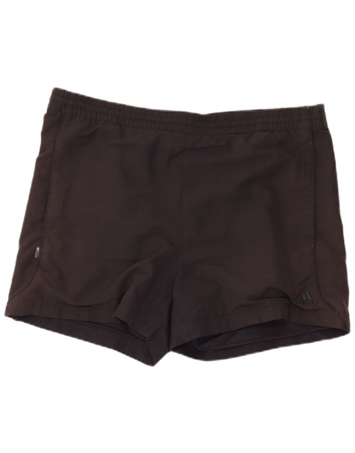 Adidas Herren Sportshorts mittelgraues Polyester