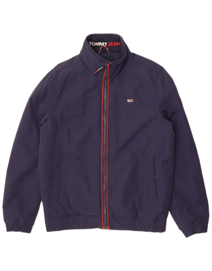 Tommy Hilfiger Herren gepolsterte Bomberjacke UK 38 Medium Navy Blue Polyamid