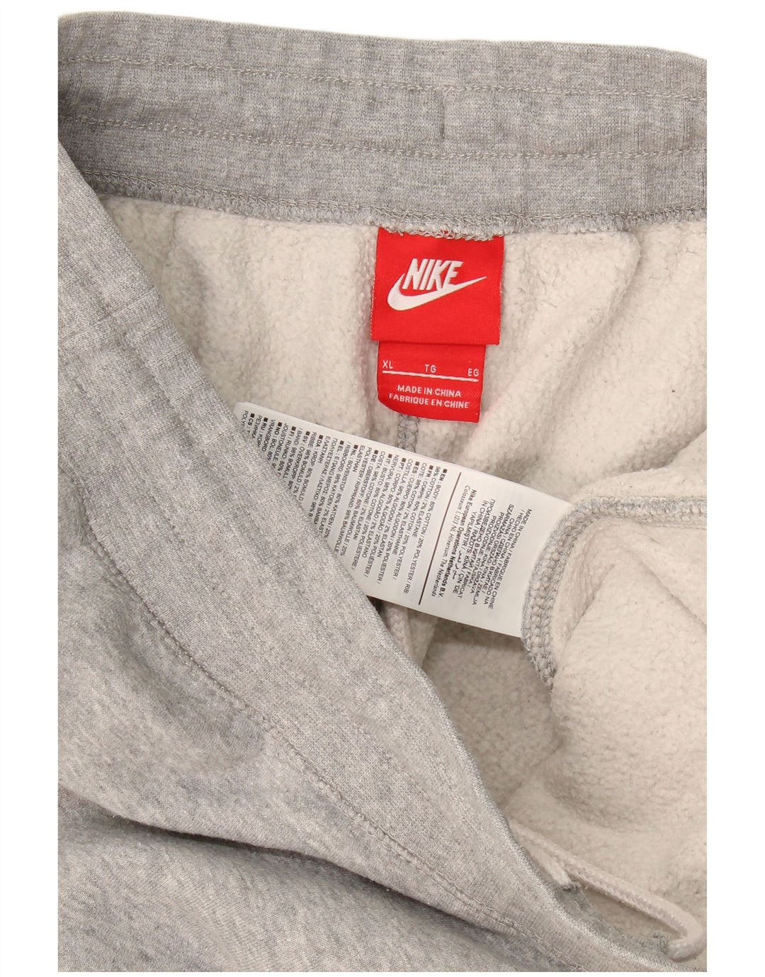 Nike Herren-Trainingshose, Jogginghose, XL, graue Baumwolle