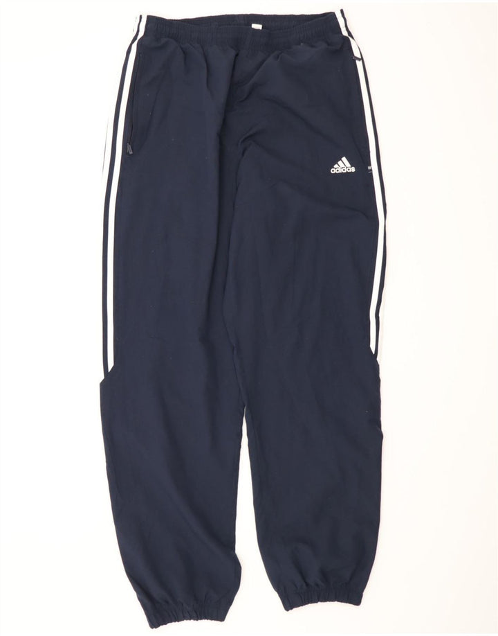Adidas Herren-Trainingshose, Jogginghose, groß, marineblau, Polyester