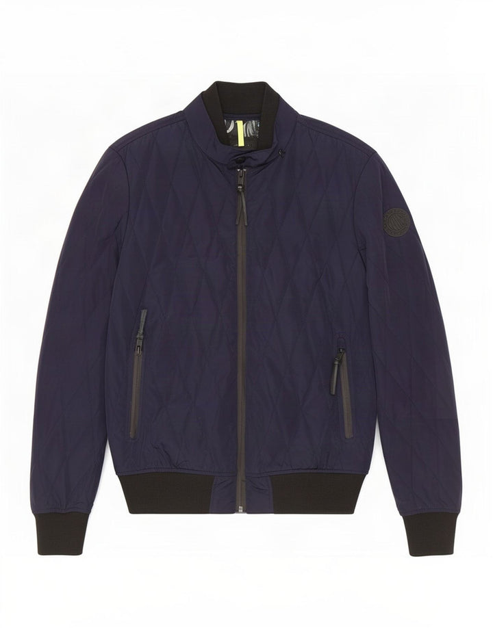 Replay Herren Steppjacke UK 38 Medium Marineblau Polyester