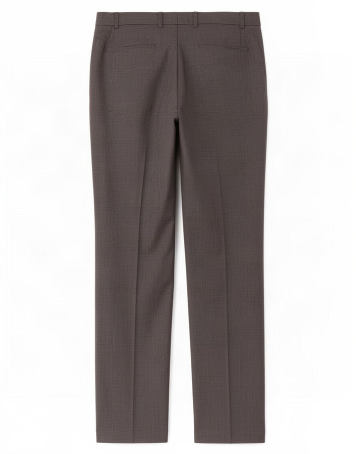 Gerade Herren-Anzughose von Marks & Spencer, W40, L33, graue Wolle
