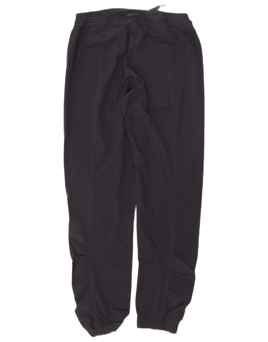 CALVIN KLEIN Damen Trainingshose Jogger UK 10 Small Grau Polyester