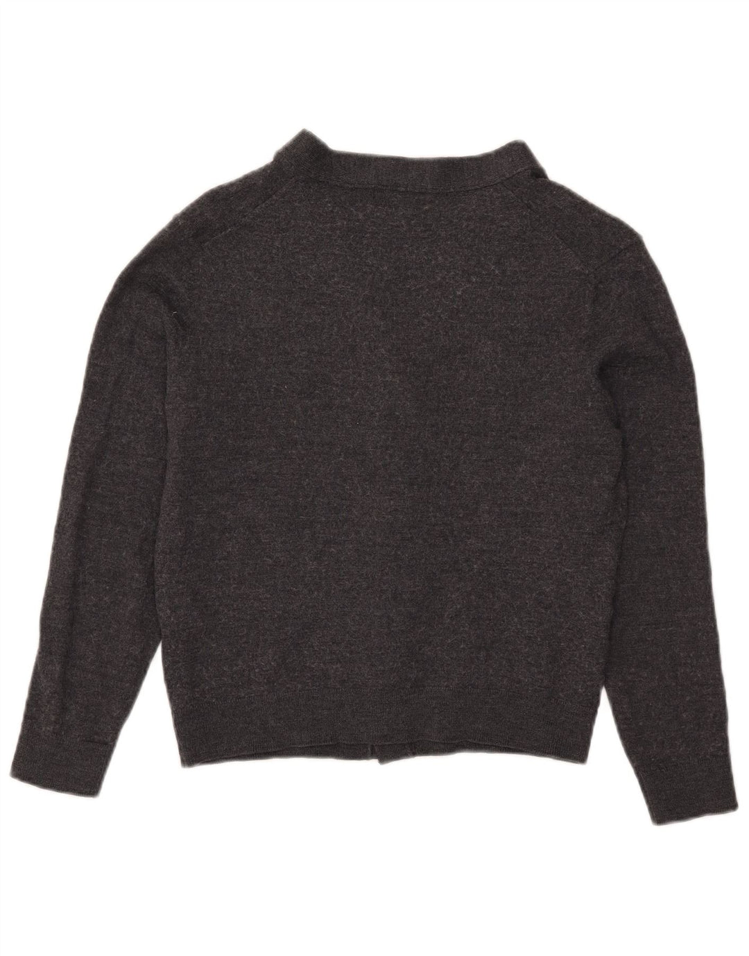 Zara Herren Strickjacke XL Grau Acryl
