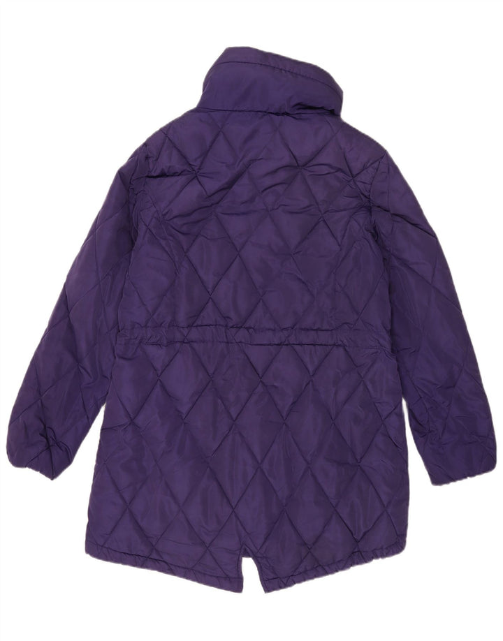 Marks & Spencer Damen Steppmantel UK 14 Large Lila Polyester