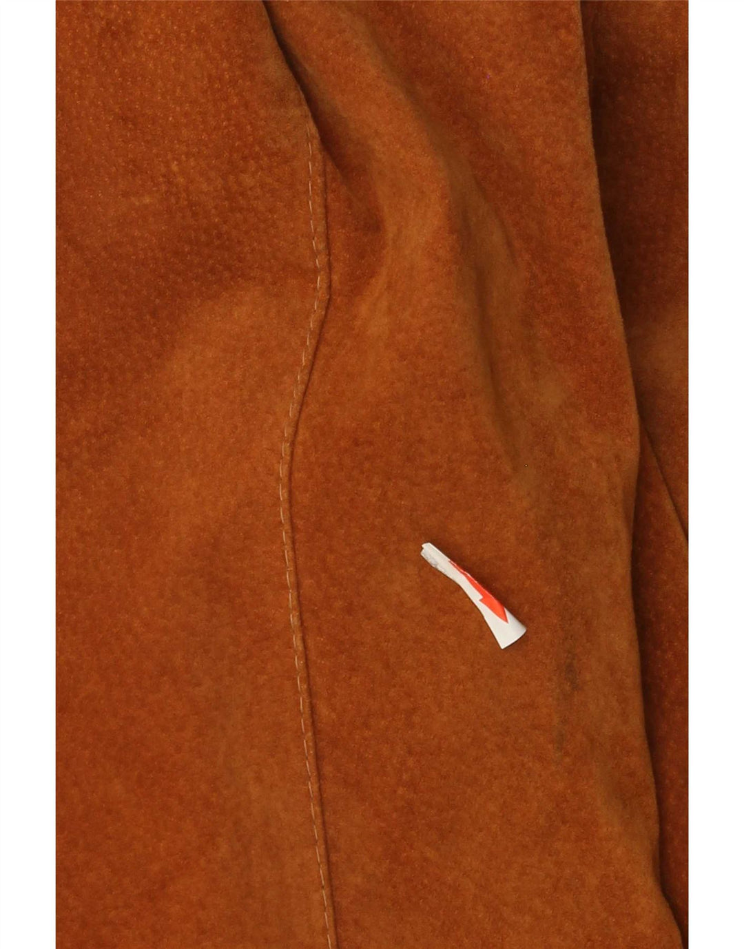 Vintage Damen Wildlederjacke IT 48 XL Beige Leder
