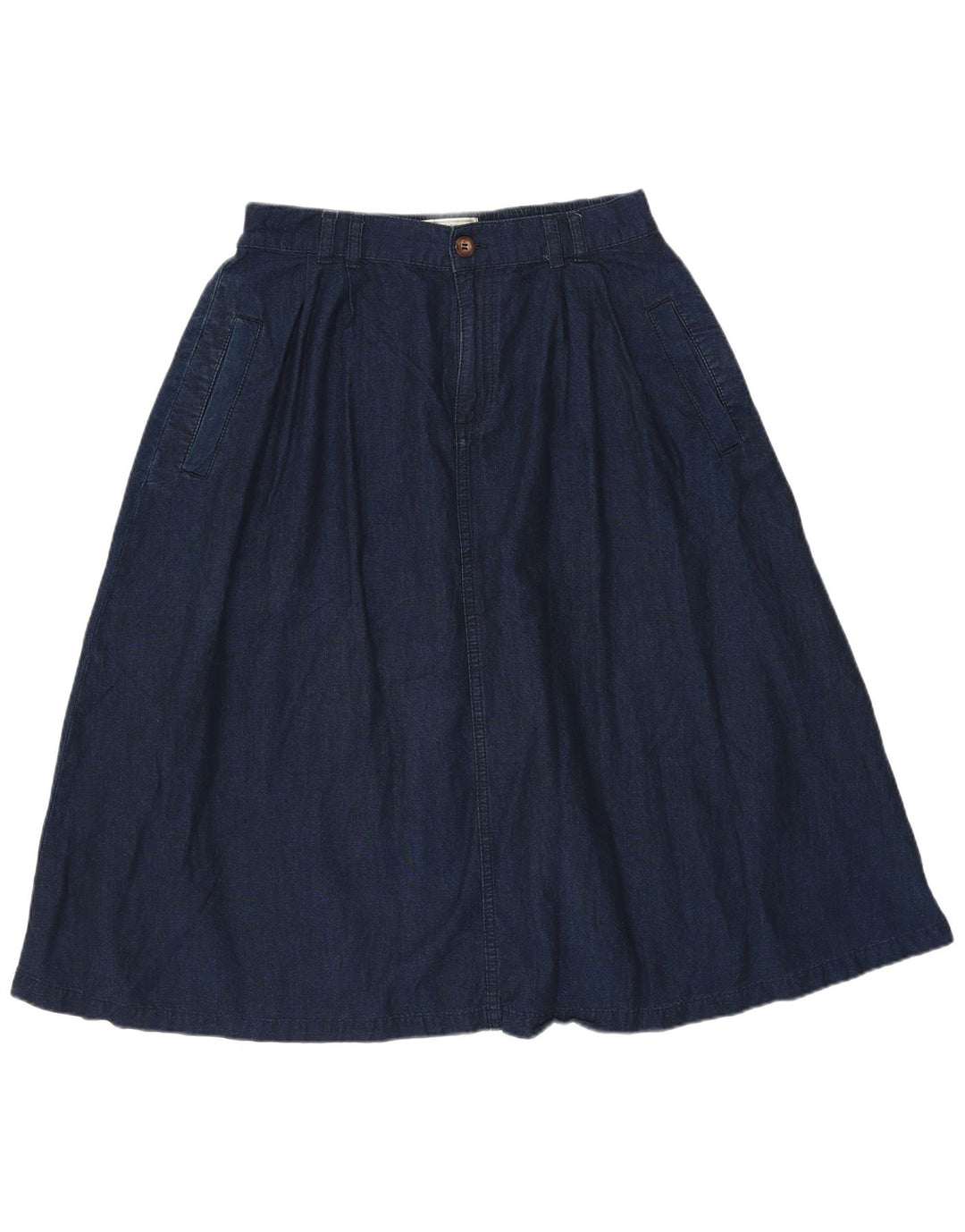 Fat Face Damen-Jeansrock, UK 10, Größe S, W30, Marineblau, Baumwolle