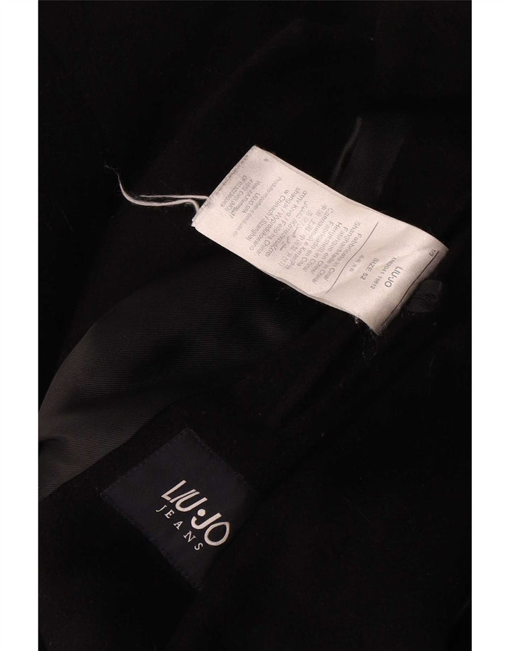 Liu Jo Herrenmantel IT 52 XL schwarze Wolle