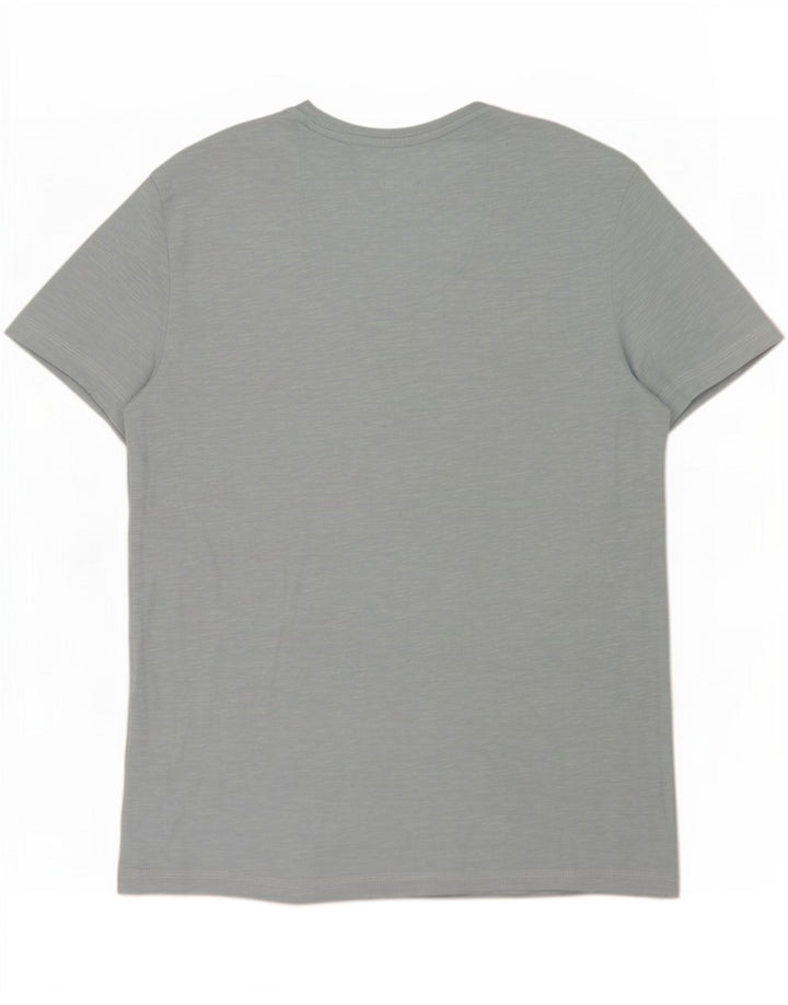 Guess Herren T-Shirt Top XS Blau meliert
