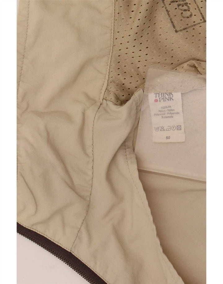 Think Pink Herren-Utility-Weste IT 50 Large Beige Nylon