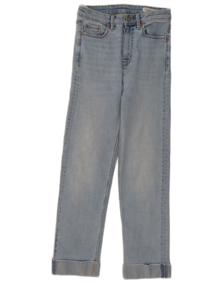 Marks & Spencer Damen The Harper Slim Jeans UK 8 Small W26 L26 Blau