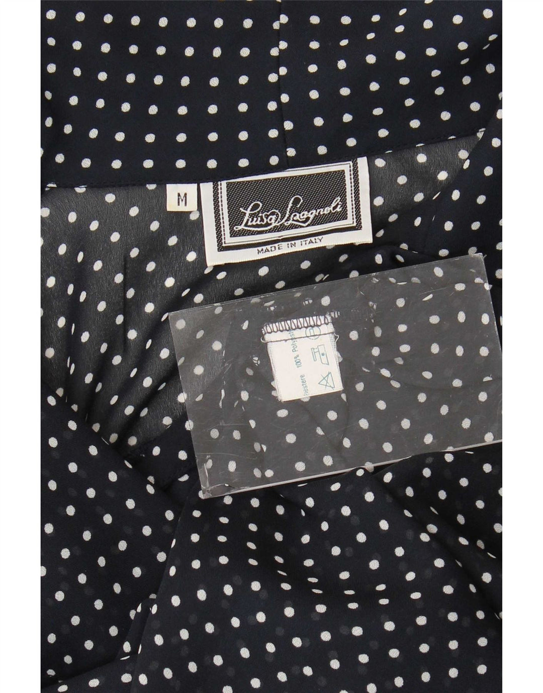 Luisa Spagnoli Damen Longline Langarm-Tunika-Oberteil UK 14 Medium Marineblau