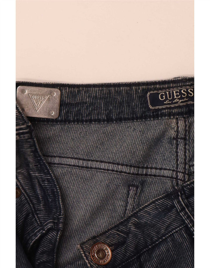Guess Damen Bootcut Jeans W30 L35 Blau