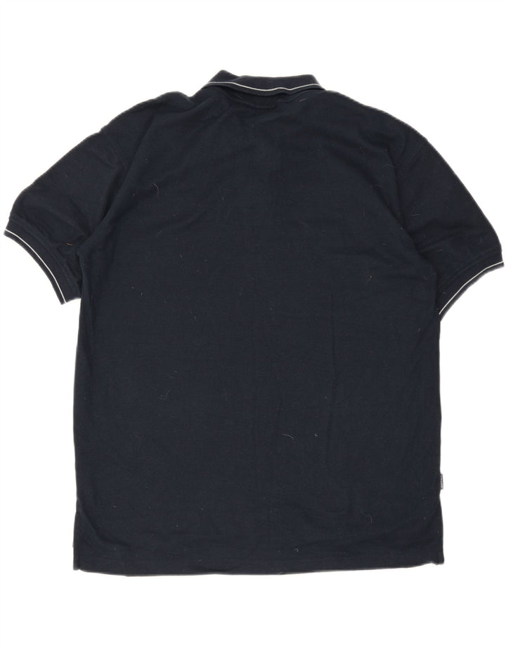 Umbro Herren-Poloshirt, großes marineblaues Polyester