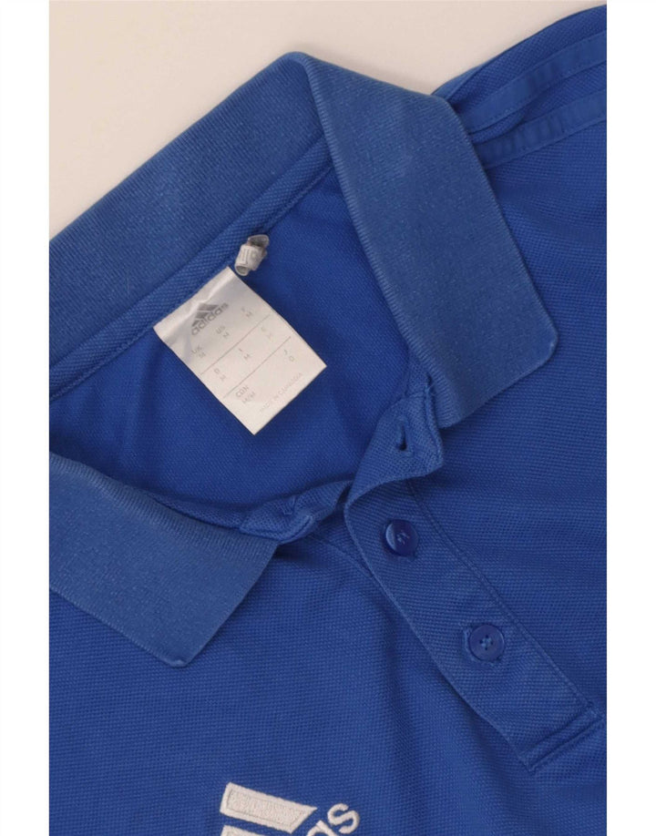 Adidas Herren Climalite Poloshirt Mittelblau